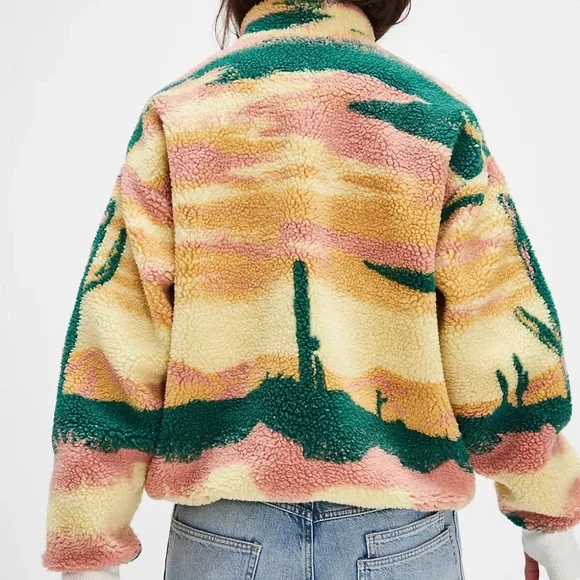 MOTHER Multicolor Sherpa Jacket - Picture 6 of 15
